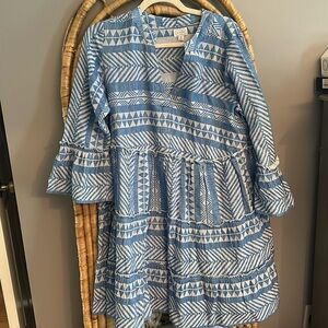 Mud Pie blue dress